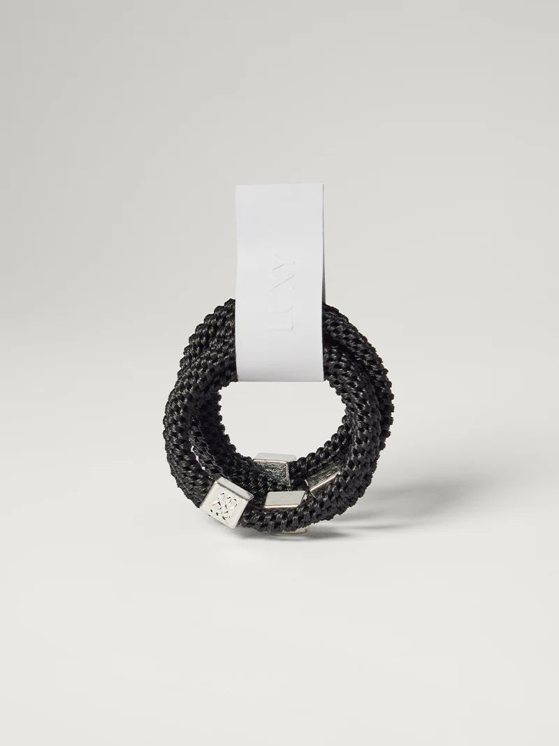 Luxy Silver Gravity Defying Hair Ties