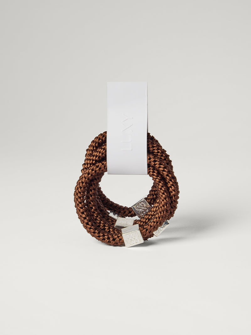 Silver Gravity Defying Hair Ties