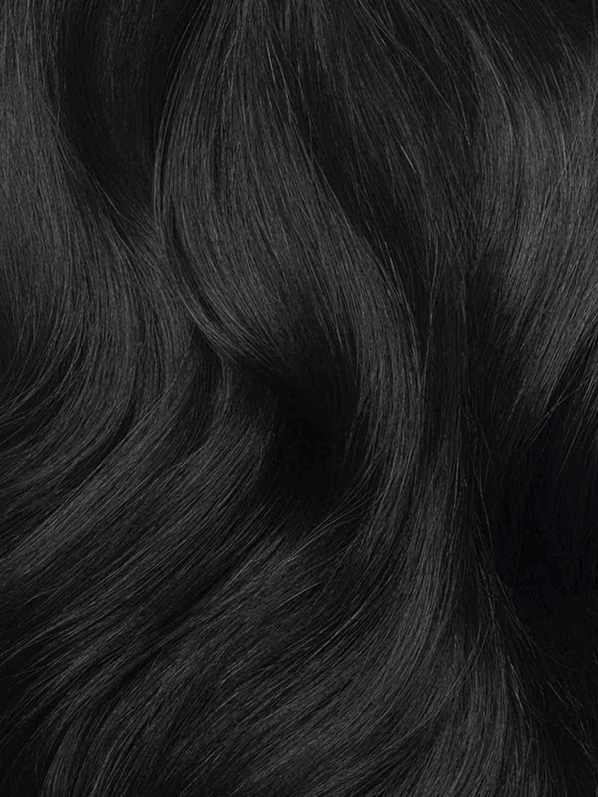 16” Jet Black Scalp Hair Fill-Ins & Thinning Hair Fill-Ins Bundle (120g)