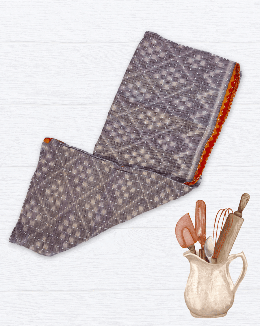 Kantha Kitchen Towel