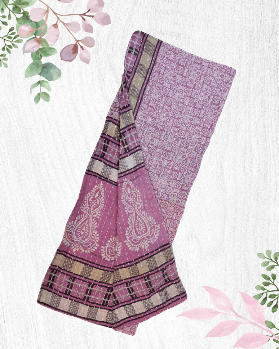 Kantha Kitchen Towel | Valentine's Day