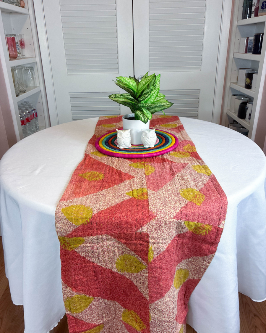 Kantha Table Runner | 80in