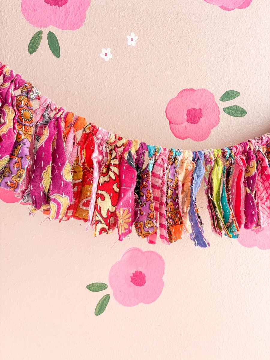 Kantha Tassel Garland | Valentines Day