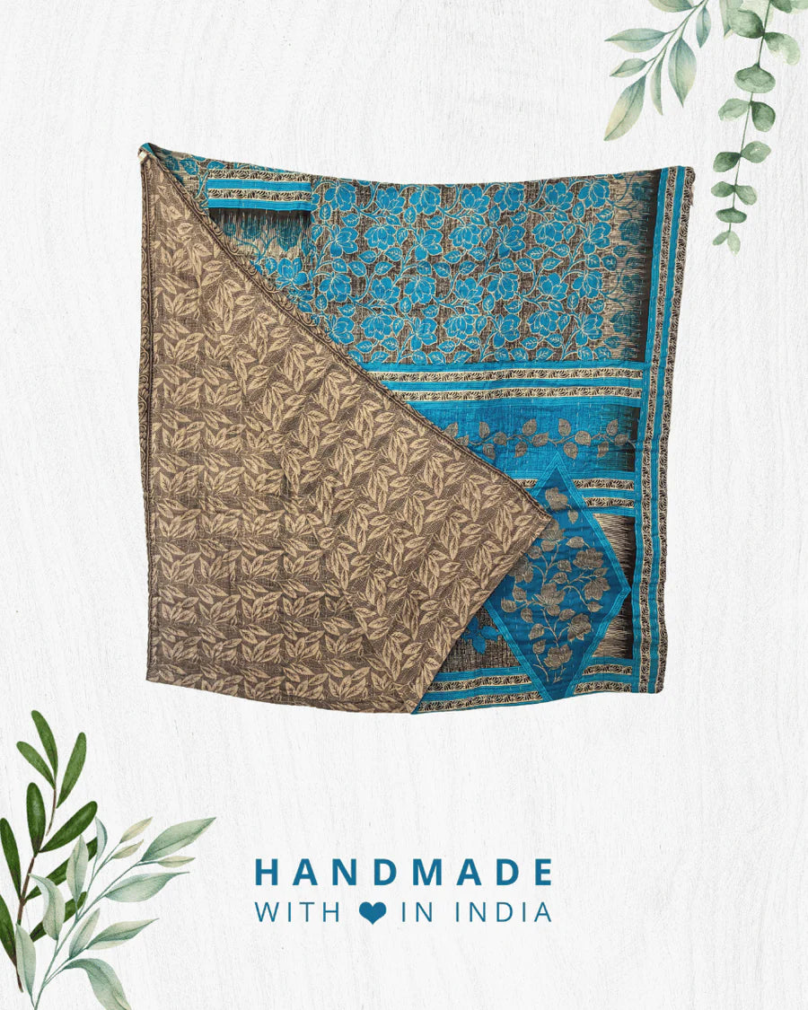 Kantha Throw Blanket